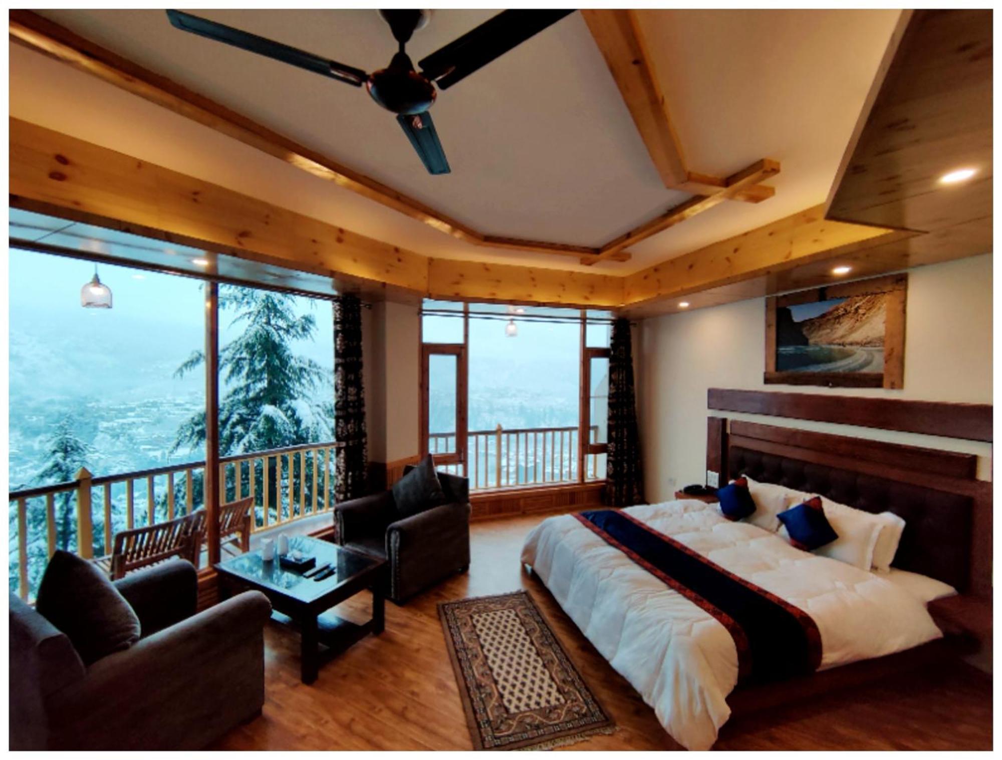Manali Hotel T H E - B D - R E S O R T - Free Parking - Jungle Safari And Restaurant Facilities -Luxury & Spacious Room - Best Premium Hotel In Manali - Manali (Himachal Pradesh) — Photos 1